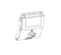 Shad - D1B59MAR/214 : Pièce de Rechange Ensemble bombin clé Fermeture poignée Ouverture Coffre ou Valise SH58X/SH59X