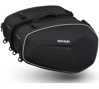 Shad Sacoche de selle moto E48 Extensible 2 unités 1500h UV Noir