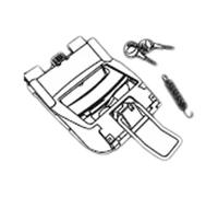 Shad Top-case SH45/SH40 Fermeture Noir