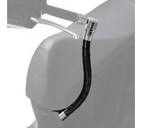 Shad Fixation serrure guidon Piaggio Medley 125/150 Taille 5 Noir