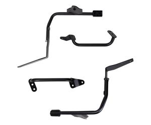 SHAD K0AK57IF Kit de Fixation pour Valises 3P System Kymco AK 550 2017, Noir, Taille Normal