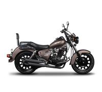 SHAD SISSYBAR KEEWAY SUPERLIGHT 125/BLACKSTER 250, Noir, TU EU