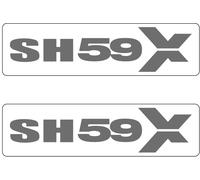SHAD KIT AUTOCOLLANTS SH59X