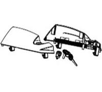 SHAD Mécanisme de verrouillage D1B23MAR pour SH23
