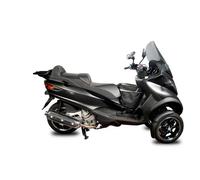 Shad Top-case Piaggio MP3 500 Sport/bus Fixation arrière Noir