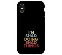 Shad Name Shad Personalized Name First Given Coque pour iPhone X/XS