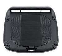 Shad Platine/Grille D1B37PAR – Universelle pour coffre SH37, Noir