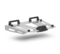 Shad Platine aluminium + kit visserie Noir