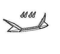 SHAD Remplacement catadioptique pour tronc SH47