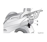 SHAD S0S28T Suzuki Burgman 250 98 Noir