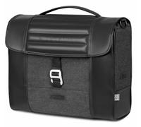 SHAD Sacoche Vélo Porte-Bagage Arrière 16L Rétro Imperméable avec Bandoulière - Sacoche Électrique Robuste Jusqu’à 8 kg