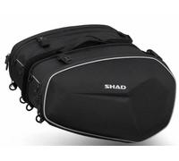SHAD SACOCHES Extensibles E48 2 Un, Noir