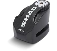 Antivol disque Shad noir avec alarme et goupille de 10 mm pour motos et scooters