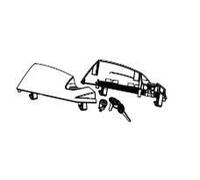SHAD SERRURE SH23, taille 45 cm