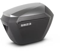 Shad Valises latérales SH23 – Alu Look – Ouverture par le haut – Noir