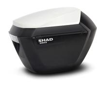 Shad SH23, couvercles des boîtiers latéraux Blanc Blanc