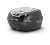 SHAD SH40 Alu Look Topcase, noir/aluminium