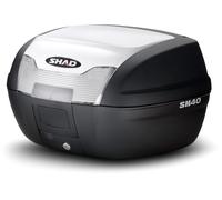Shad SH40, couvercle du boîtier supérieur Blanc Blanc