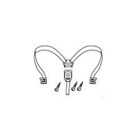 SHAD SH45 Sangles de fixation