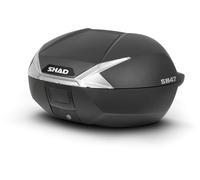 Shad SH47, couvercle du boîtier supérieur Carbone Carbone