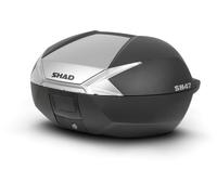 Shad SH47, couvercle du boîtier supérieur Titane Titane