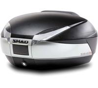 Shad Top case Sh48 Premium Noir, Argenté