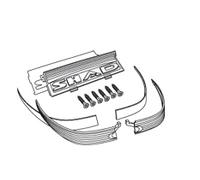 Shad Top case SH50 Réflecteur Rouge