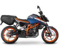 Shad Sacoches latérales KTM Duke 125/390 2024 – Montage spécifique – Argenté