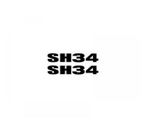 SHAD STICKERS ADHÉSIFS DE RECHANGE POUR VALISES OU COFFRES TOP CASE SH34