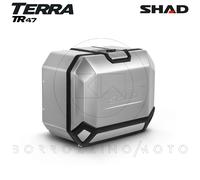 SHAD TERRA TR47R Valise Moto Universelle 47L En Aluminium D0TR4700R