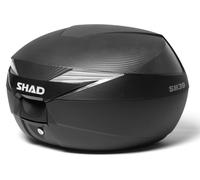 Shad - Top Case 39l Noir Brut Sh 39 Capot Carbone