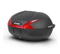 SHAD TOP CASE SH47 ROUGE
