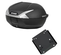 Shad Topcase SH47 Carbonlook Cover Réflecteur au choix