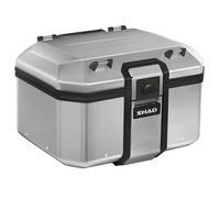 Shad Topcase Tr48 Terra 48L Alu Argenté marron