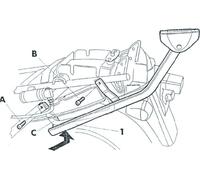 SHAD Top Master Kit de montage - Adaptable sur Suzuki