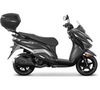 Shad Top-case Suzuki Burgman 125 Street 2024 Fixation arrière Argenté