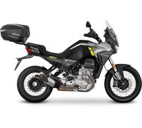 Shad Top Master Fixation arrière pour Top Case Moto Guzzi Stelvio 1000 2024-2025 Argenté