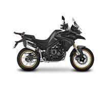 Shad Top case Voge DSX 525 Black Knight 2024 Fixation arrière Argenté