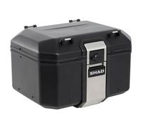SHAD D0TR48100B Top Case TR48 Terra Edition, Black Aluminium