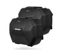 SHAD Top Case / Valises Moto Set SH38X Carbon