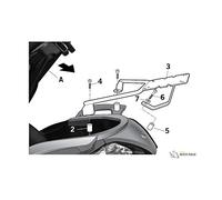 SHAD Y0XC19ST Yamaha X-City 125 '09 Noir