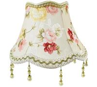 Shade à lampe florale, ombre à lampe fleurs vintage, belle abat-jour décoratif pour table, mur et feux d'adhésion floral