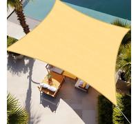Shade&Beyond Voile d'ombrage rectangulaire pour terrasse, 3 x 4,6 m, Sable