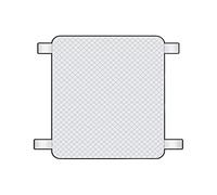 Shade Cover - Aluminum Foil and Non-Woven Fabric, 59x45in Snow Cover Waterproof and Heat-Insulated | Rainproof Antifreeze Car Roof Protector, Sunroof Shield for Sedan, SUV, RV, Camping, Road Trips