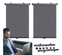 Shade de fenêtre de la Voiture rétractable - Blocage de Chaleur Scream Screen Rouleau de Voiture à l'aveugle | Obelle de Protection UV pour la sécurité des, écran d'intimité pour Les fenêtres