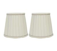 Shade de lampe à tissus en soie - Portez un chiffon doux, une transmission légère douce, une protection sûre, des ampoules E14, une utilisation de la chambre et du salon, un