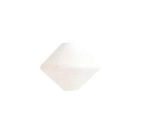 Shade en Papier Diamond Câble Abat-jour Blanc Classique