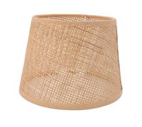 Shade Rond Rond, Abat-Jour tissé à la Main pour Lampe à Lampe de Lampe de Lampe de Table, Compatible avec E27 E14