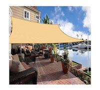 Shade Sails Sun Shade Sail extérieur étanche auvent à 95% Block UV Secrure Solaire Rectangle Tissu de Sunshade avec Corde Gratuite, pour la Cour de Patio de extérieur, 2x3m / 4x5m / 5x6m - San