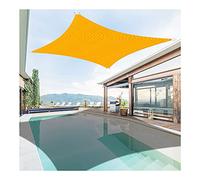 Shade Sails Sun Shade Sail Rectangle carré Cauvet Carte Suncreen Autaire Bloc UV Bloc Tissu d'ombrage imperméable pour Patio Pergola Garden Party, 2x3m 3x6m 4x8m